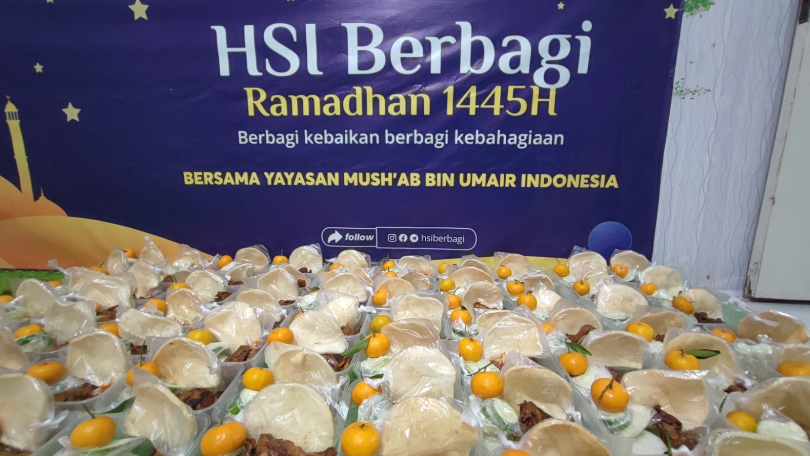 Sepanjang Ramadhan, HSI Berbagi Ukir Senyum 20.246 Saudara Muslim