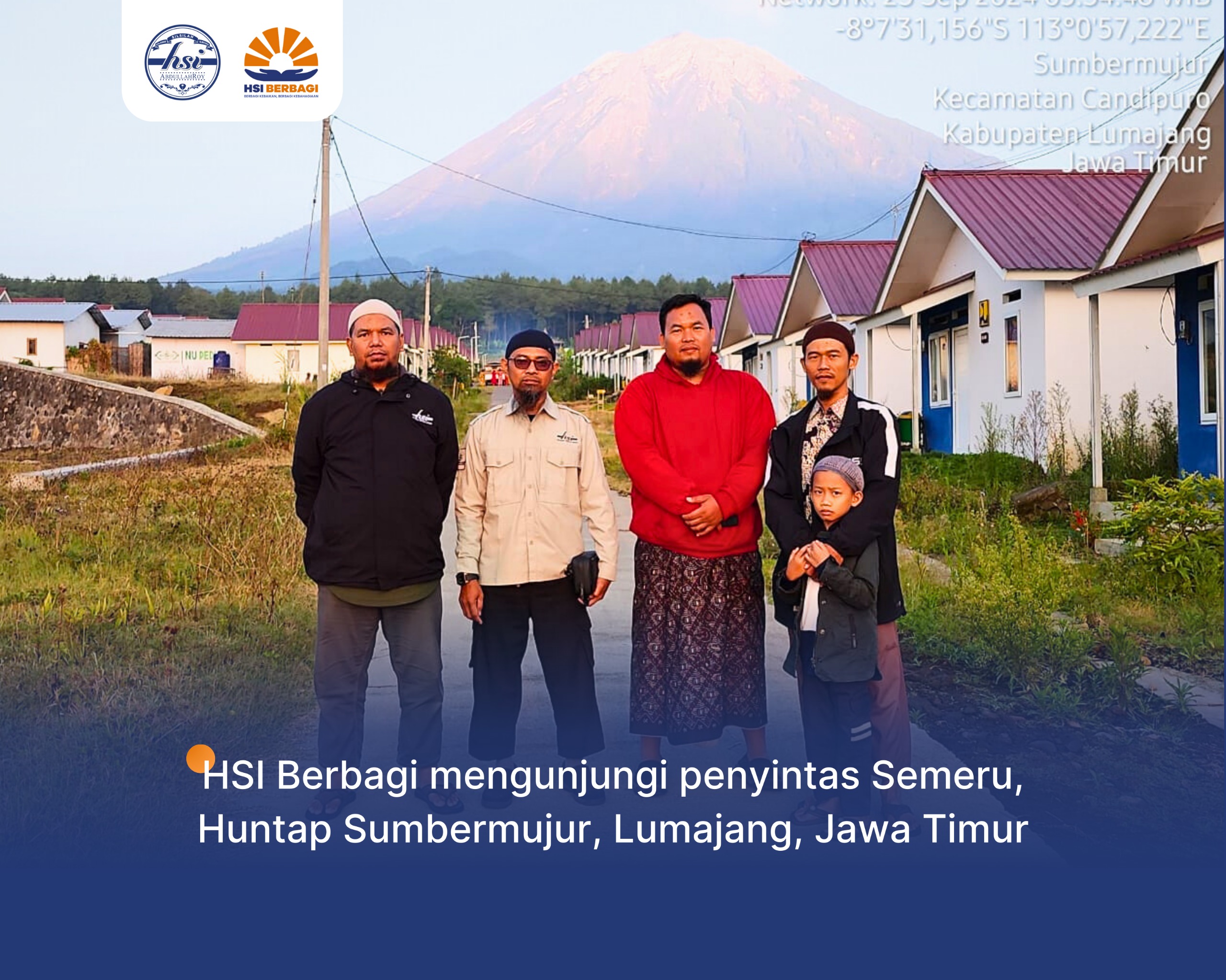 Kepedulian Tak Pernah Usang untuk Penyintas Semeru